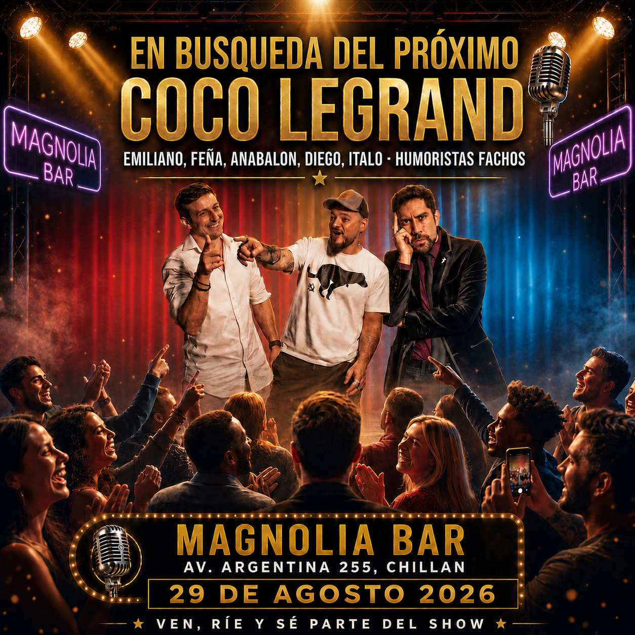 LA COFRADÍA - EN BUSQUEDA DEL PRÓXIMO COCO LEGRAND - GIRA AL SUR
